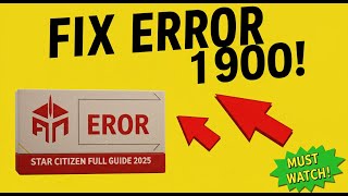 How To Fix Error Code 19000 Starcitizen (Full Guide) 2025!