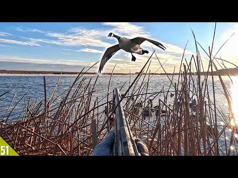 Kayaking ICY Water for DUCKS and GEESE! | Late Season Hunting