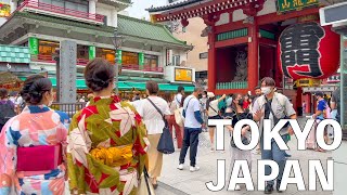 【4K】Tokyo, Asakusa walking tour | Japan