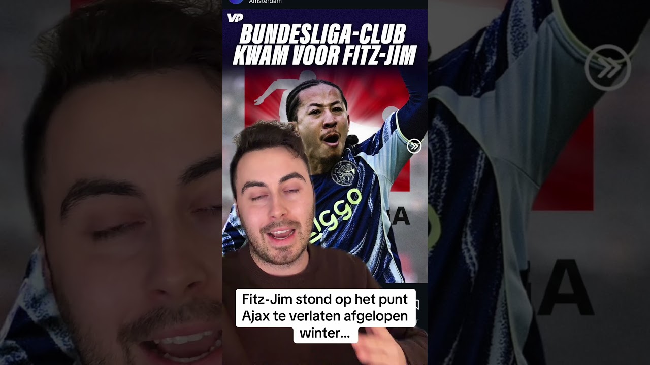 Fitz-Jim stond op het punt Ajax te verlaten afgelopen winter… #ajax #ajaxamsterdam #ajaxnieuws
