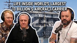 US Testing its New Gigantic $13 Billion Aircraft Carrier REACTION | OFFICE BLOKES REACT!!