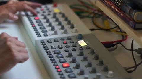 First jam with the Elektron Model:Cycles and Model:Samples combined