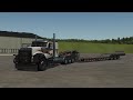 Farming Simulator 25 Kenworth W990  + Trailking TK70 RNG Trailer FS25 Mods