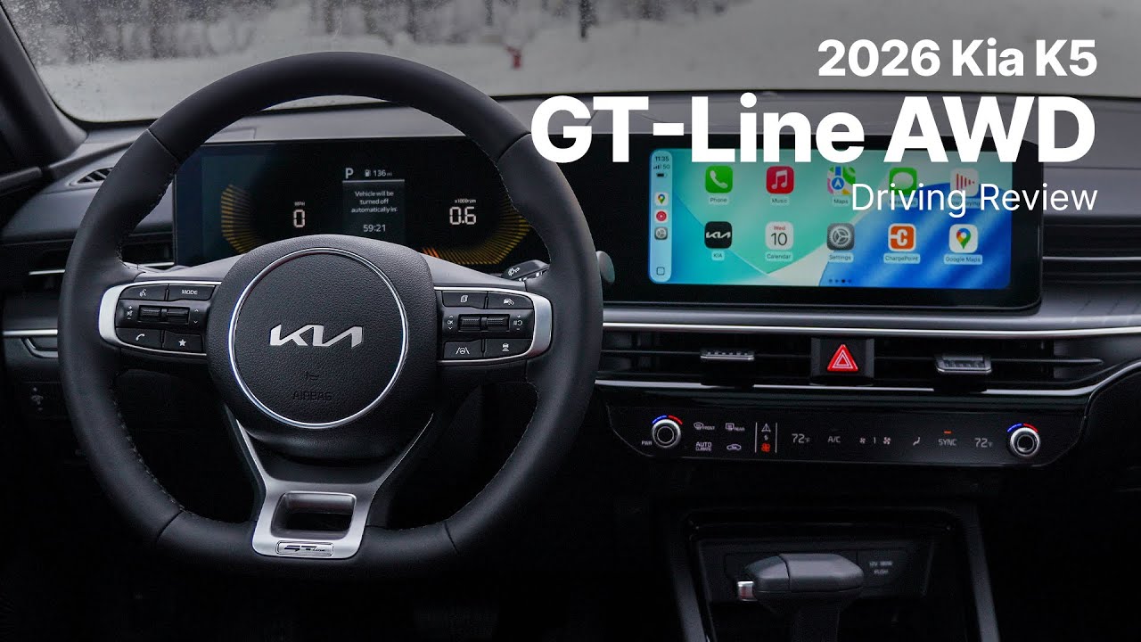 2026 Kia K5 GT-Line AWD | Driving Review