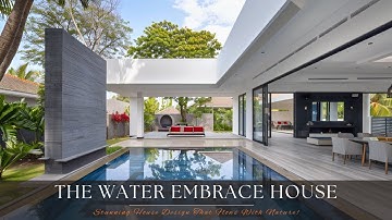 Het Water Embrace House — een prachtig huisontwerp dat met de natuur meebeweegt!