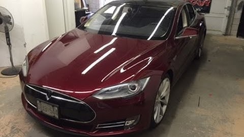 Tesla Model S with Panoramic Roof Dash Camera Install | Blackvue DR650GW 1 Channel