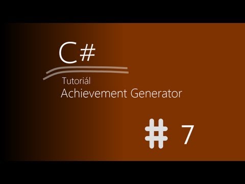 C# Tutorial – generátor Minecraft Achievementů – ep. 7 – GUI part. 1