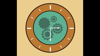 How to Create a Simple Clock - Adobe Illustrator Tutorials - Flat Design screenshot 1