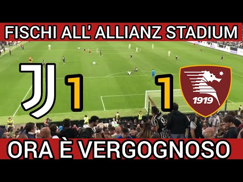 Fischi all'Allianz stadium Juventus Salernitana | ORA È VERGOGNOSO