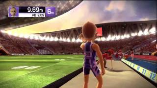 Kinect Sports: Track and Field Gameplay