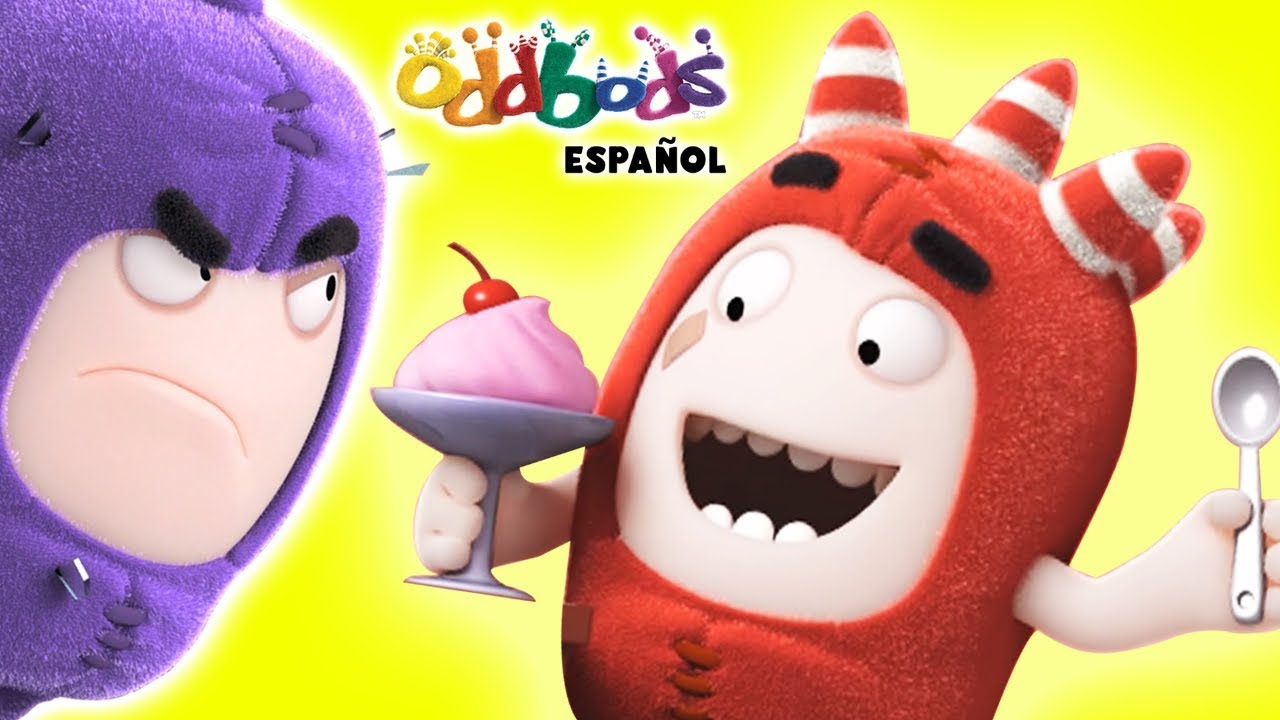 ⁣Oddbods | Locos por el Helado | Dibujos Animados Graciosos Para Niños