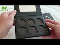 Popular empty paper eyeshadow palette