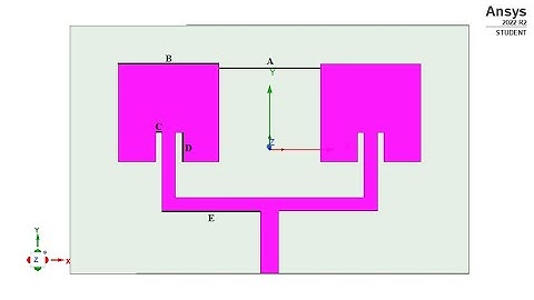 Microstrip (Patch) Array Antenna Design Operating at 2.45GHz