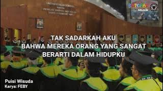 PUISI WISUDA - KARYA FEBY