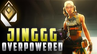 JINGGG - OVERPOWERED DUELIST | VALORANT MONTAGE #HIGHLIGHTS