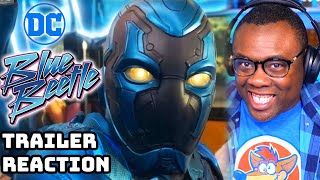 BLUE BEETLE TRAILER REACTION | DC #BlueBeetle Official Trailer