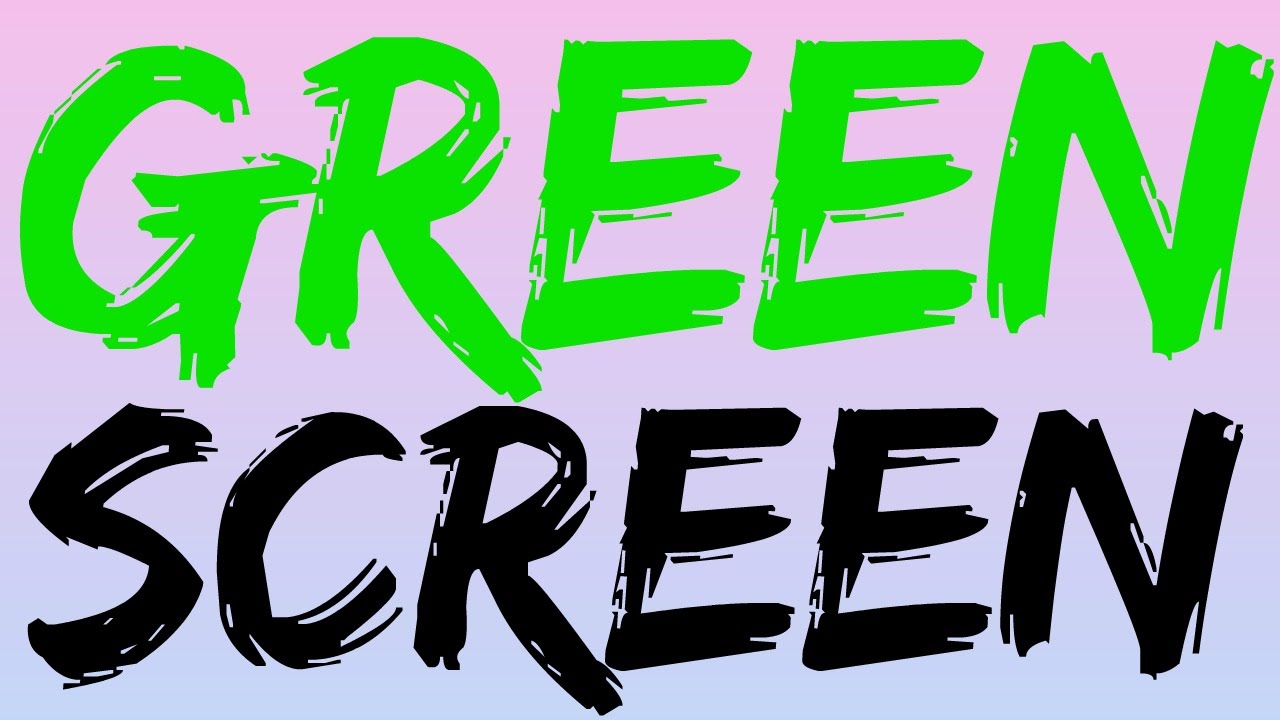 PINK FLASH GREEN SCREEN