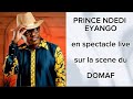 Prestation de prince ndedi eyango au douala music art festival