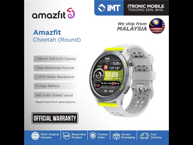 Amazfit Cheetah Round Smart Watch