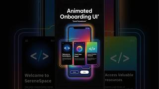 Create Stunning Animated Onboarding UI in React Native | Card-Based Transitions Tutorial  #code