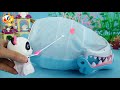 サメちゃんが急にお腹が痛くなった!お医者さんに診察してもらおう!❤お医者さんごっこ❤トイバス(ToyBus) キッズ おもちゃアニメ