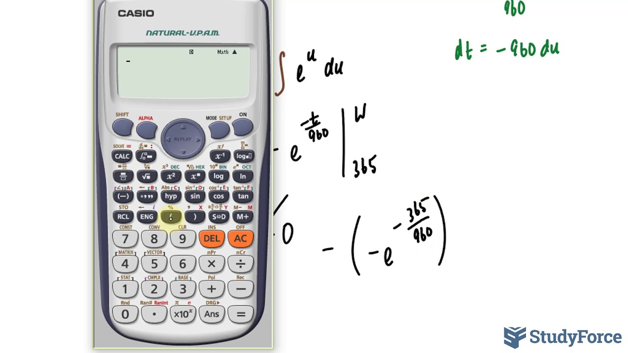 📚 How to use the exponential density function (Part 1) - YouTube