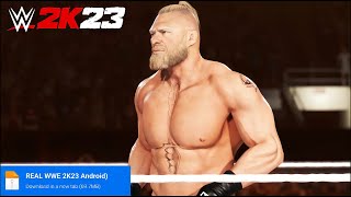 WWE 2K23 Android Mobile | WWE 2K23 Android Gameplay | How To Download WWE 2K23 Mobile On Android