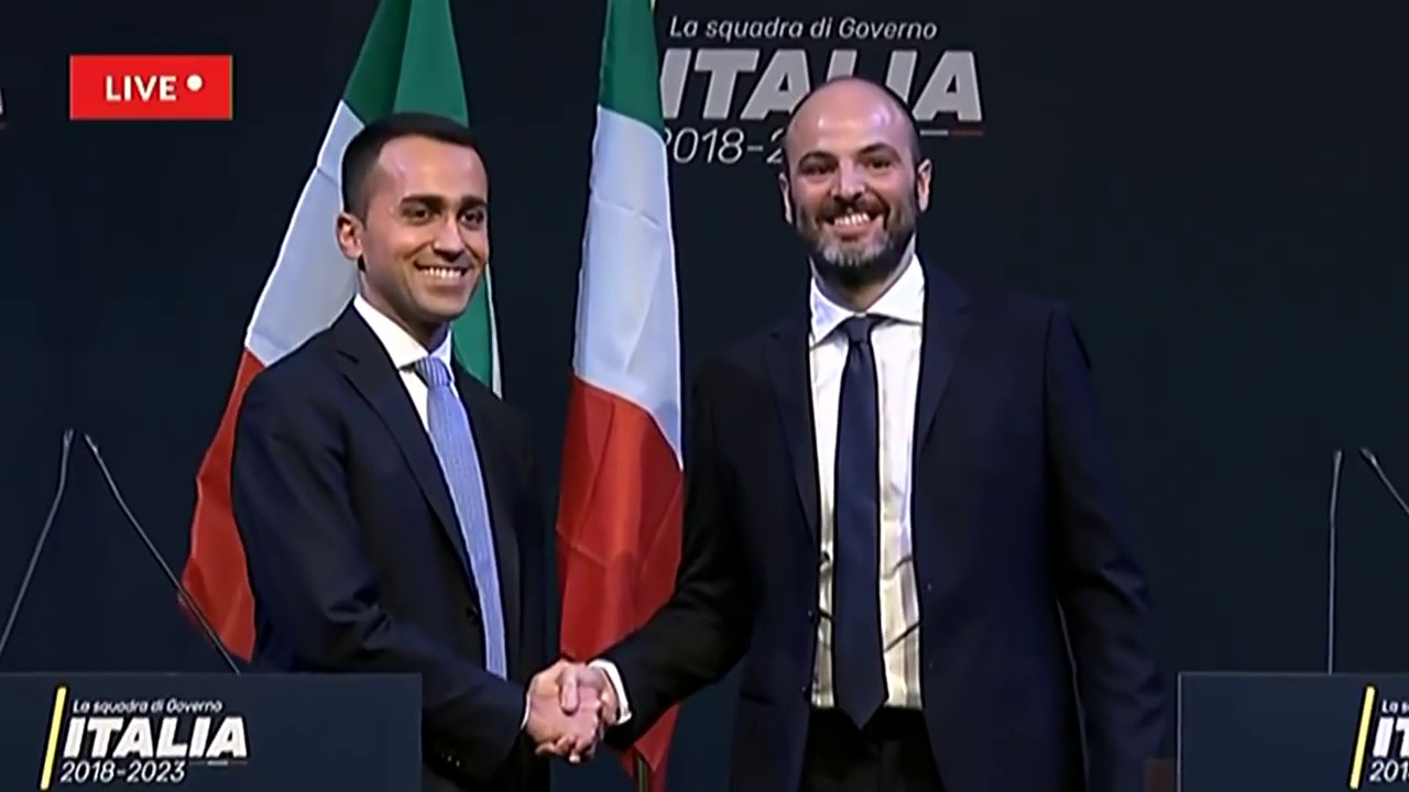 Diretta Elezioni 2018 - Di Maio presenta la squadra di governo del M5S