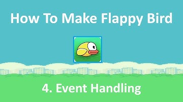 How To Make Flappy Bird using SDL # 4 | Event Handling