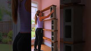 Stop Buying Expensive Shelves (Do THIS Instead!) 🧱✨
