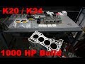 K24 Engine Build Start To Finish -  The Best 4 Cylinder Ever Made