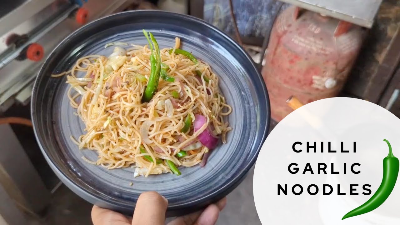 restaurant style chilli Garlic noodles | Khokha | Chef Aryan Gupta