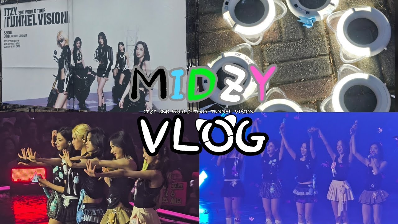 믿지로그 ) 소중한 기억🫂 | 있지 콘서트 | ITZY 3ND WORLD TOUR TUNNEL VISION | 있지 | 믿지 | 지방러의 덕질 브이로그 | 있지 믿지 날자🪽
