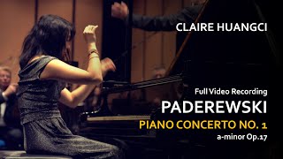 Paderewski Piano Concerto No. 1, Op. 17: Mov. 1-3 Full Video Claire Huangci - Yves Abel