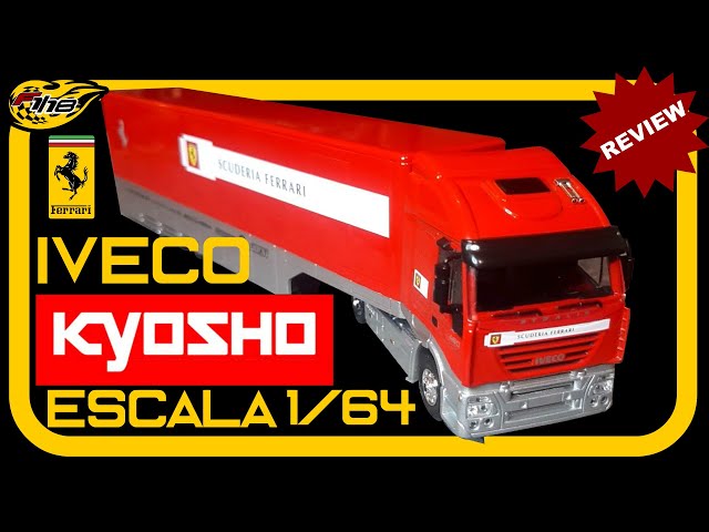 IVECO ferrari kyosho 1/64 - YouTube
