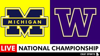 Michigan vs. Washington Live Streaming Scoreboard, Highlights: 2024 CFP Championship Game On ESPN