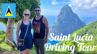 St Lucia Driving Tour -Pigeon Island I Rodney Bay I Castries I Marigot Bay I Soufriere I Sugar Beach