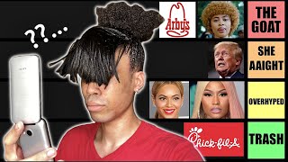 Celebrity RANKING YOUR UNPOPULAR OPINIONS……yikes Wealth