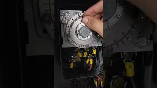 Programacion de Timer analogo de cuarto frio