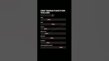Timing functions in css #css3 #animation #keyframes #webdesign #webdevelopment #shorts #shortsfeed