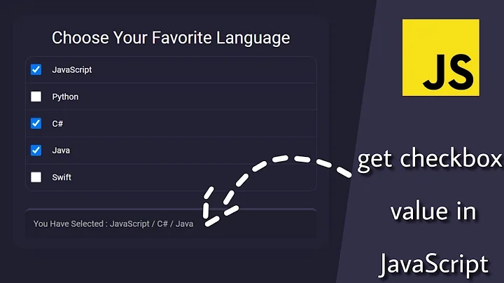 JavaScript Get Multiple Checkbox Value In Array