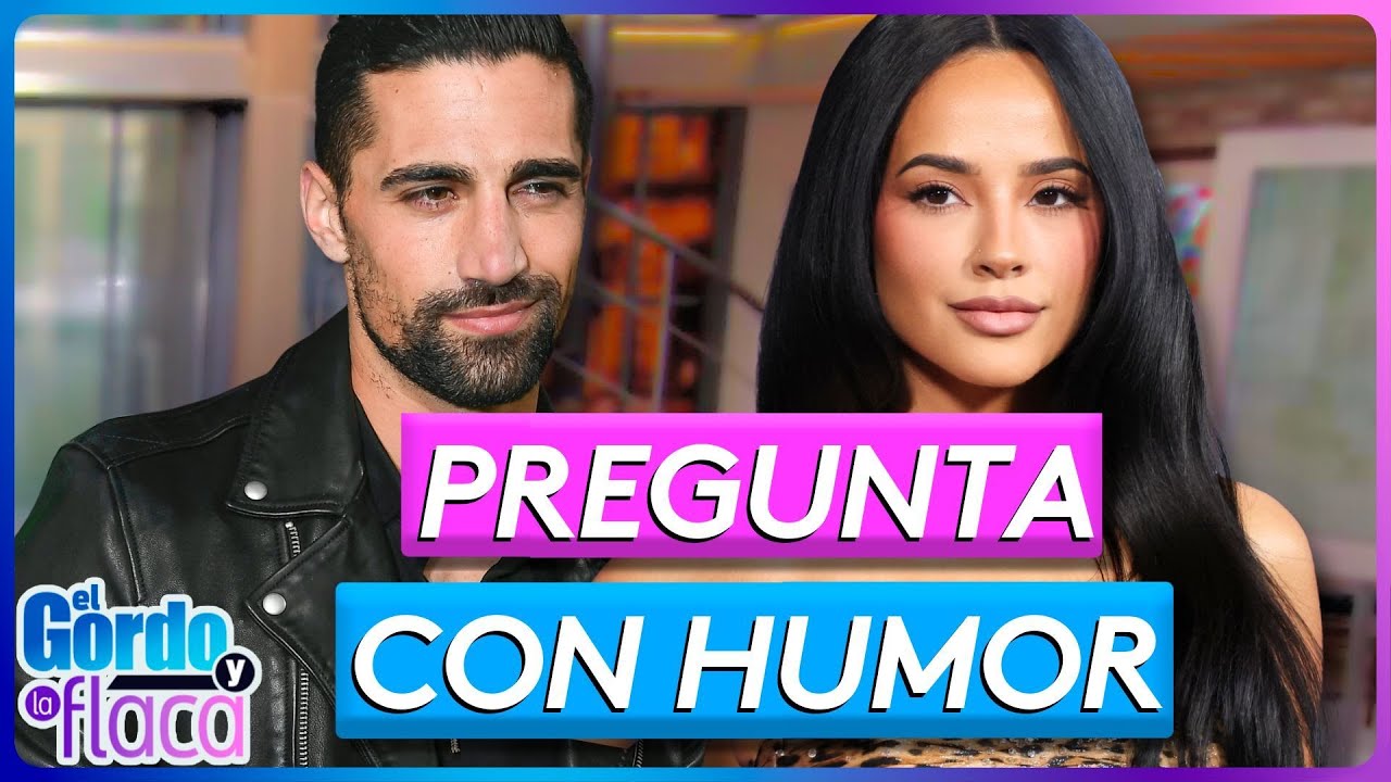 Así reaccionó Becky G a pregunta sobre reconciliación con Sebastian Lletget | El Gordo y La Flaca
