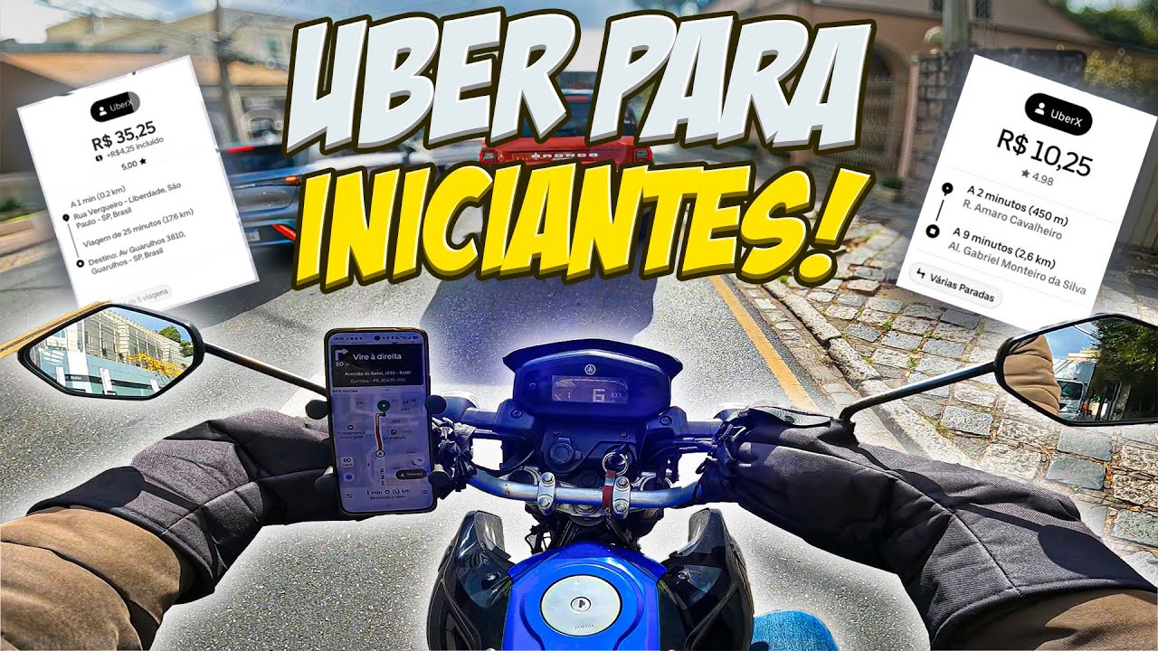 💡 Guia Prático: Entregas pela Uber para Iniciantes (Passo a Passo)!