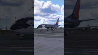 CSS SeaWorld Southwest Airlines Boeing 737-300 Safety Announcement!