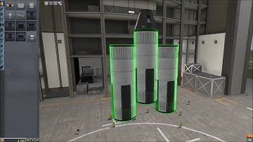 Kerbal Space Program - Radial Decoupler Placement