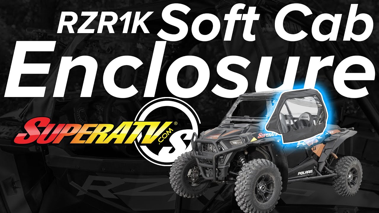 POLARIS RZR XP 1000 PRIMAL SOFT CAB ENCLOSURE UPPER DOORS