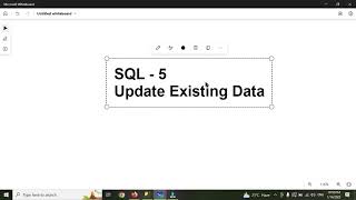 How To Update Data in an SQL Table - Update Existing Data in Table - #gokultech