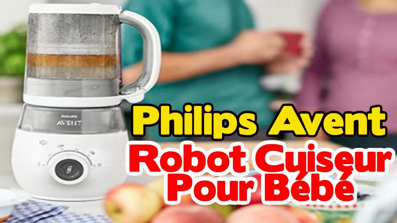 Découvrez Philips Avent Robot cuiseur mixeur pour bébé 