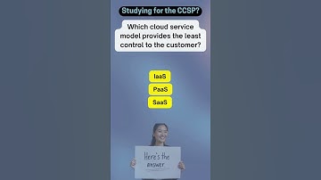 Ready for the CCSP Exam? Try This Cloud Security Question! ☁️