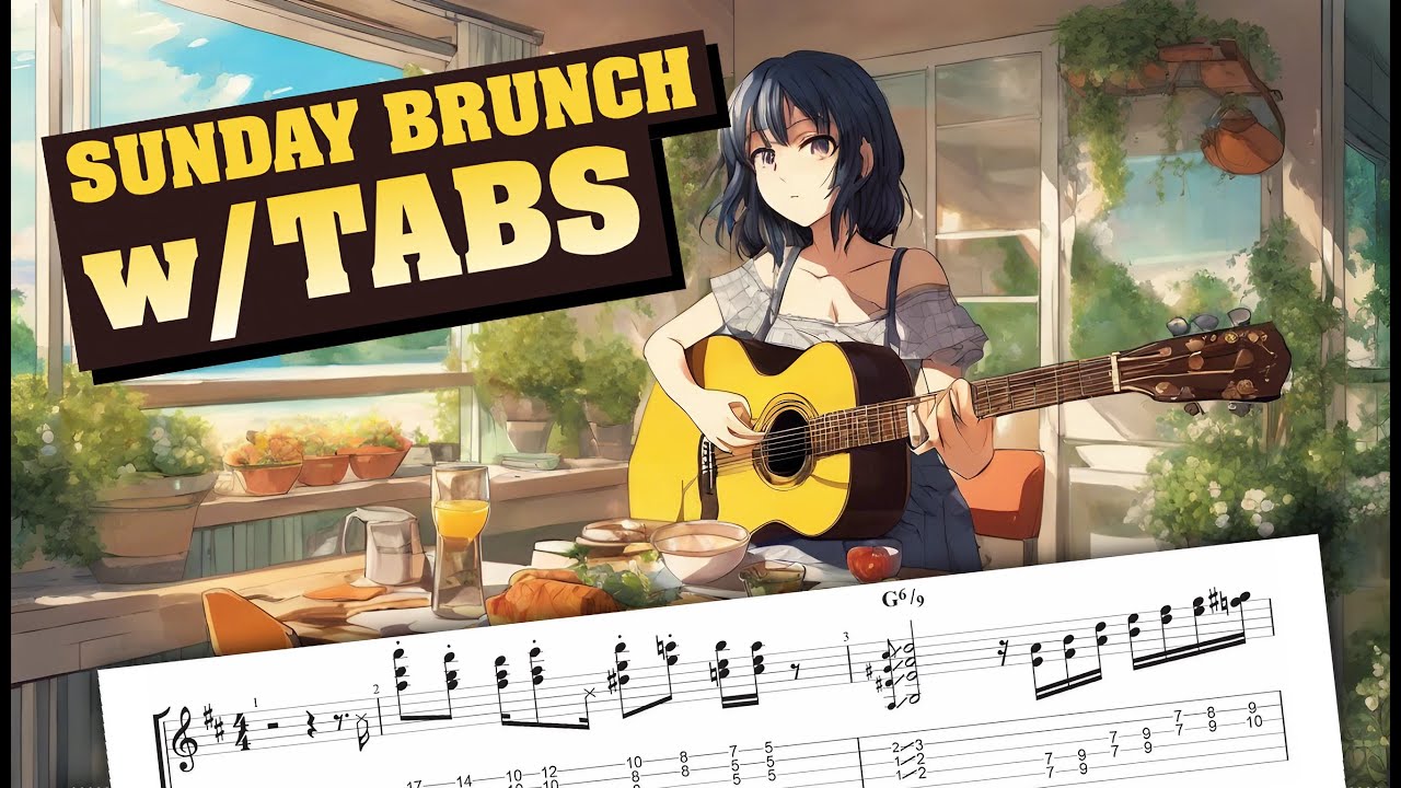 Neo Soul Guitar Playthrough - Sunday Brunch by Mark Lettieri Cover w/TABS